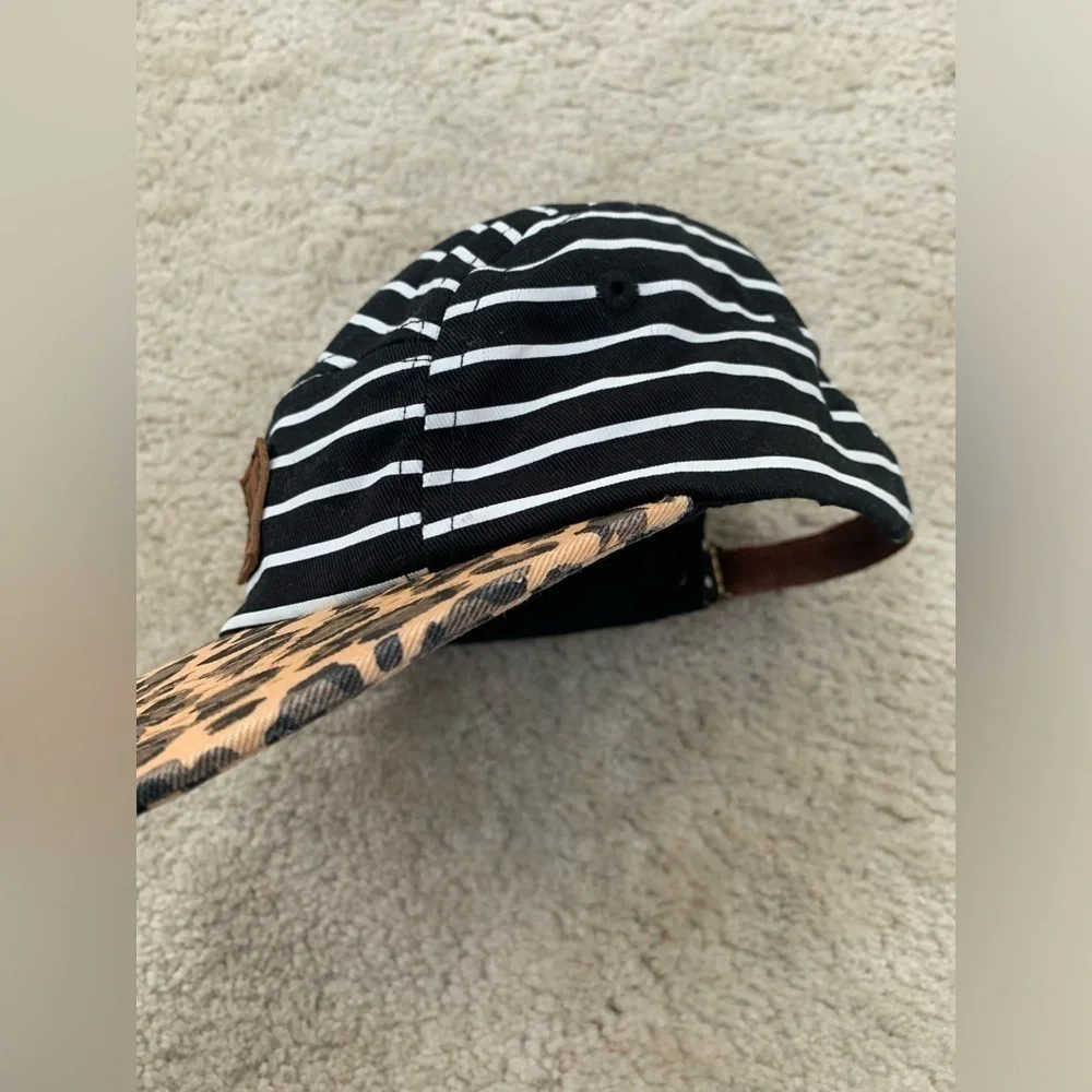 Beau Hudson Toddler Mixed Print Leopard Hat